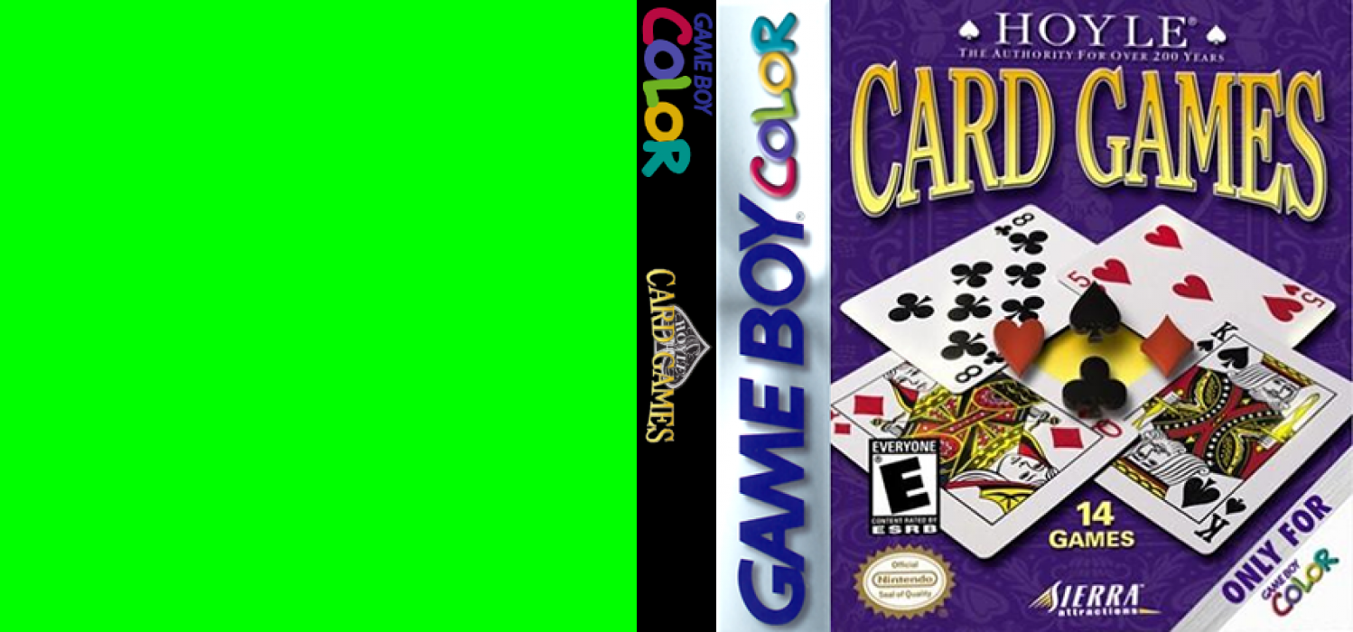 Hoyle Card Games [US] gbc 2000 Box Art