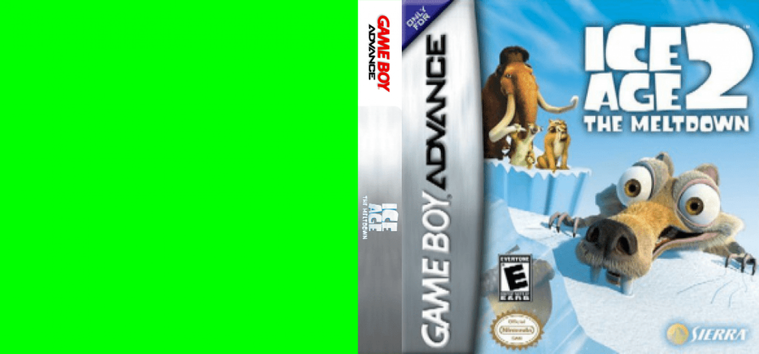 Ice Age 2 : The Meltdown [US] gba 2006 Box Art