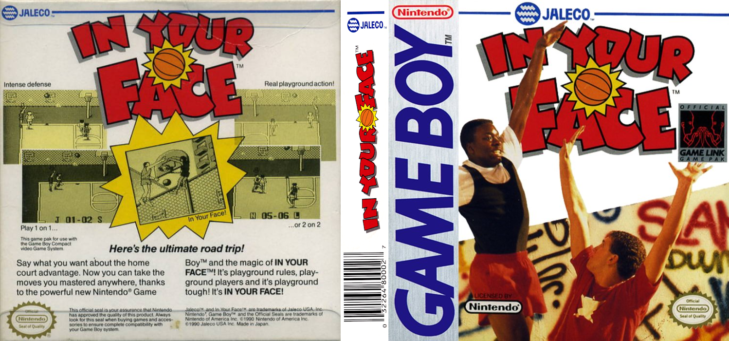 In Your Face [US] gb 1990 Box Art