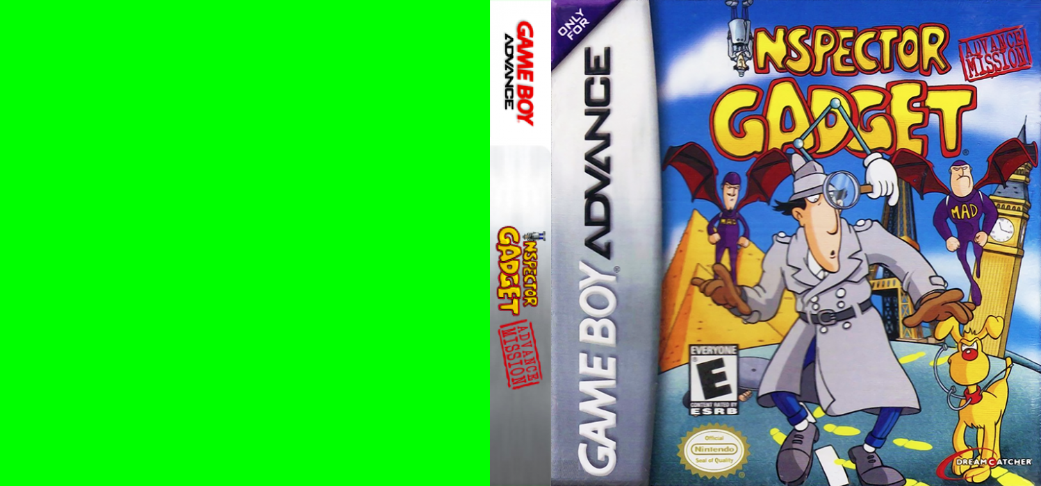 Inspector Gadget : Advance Mission [US] gba 2001 Box Art