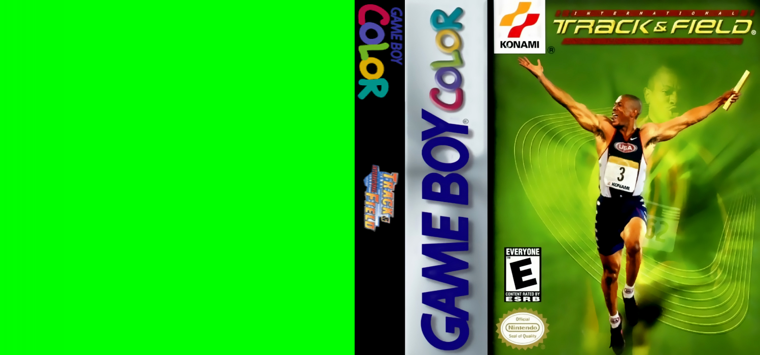 International Track & Field [US] gbc 2000 Box Art