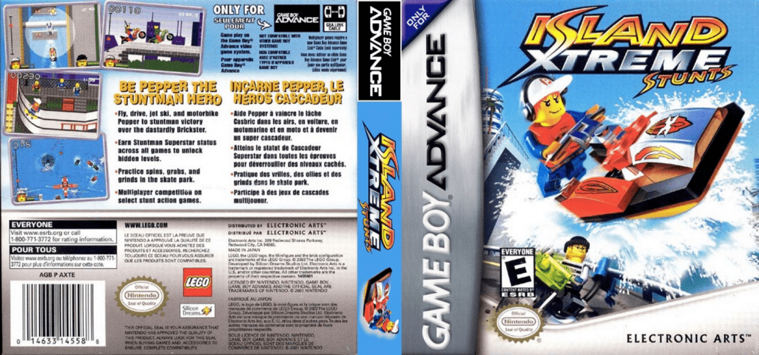 Island Xtreme Stunts [US,EU] gba 2001 Box Art