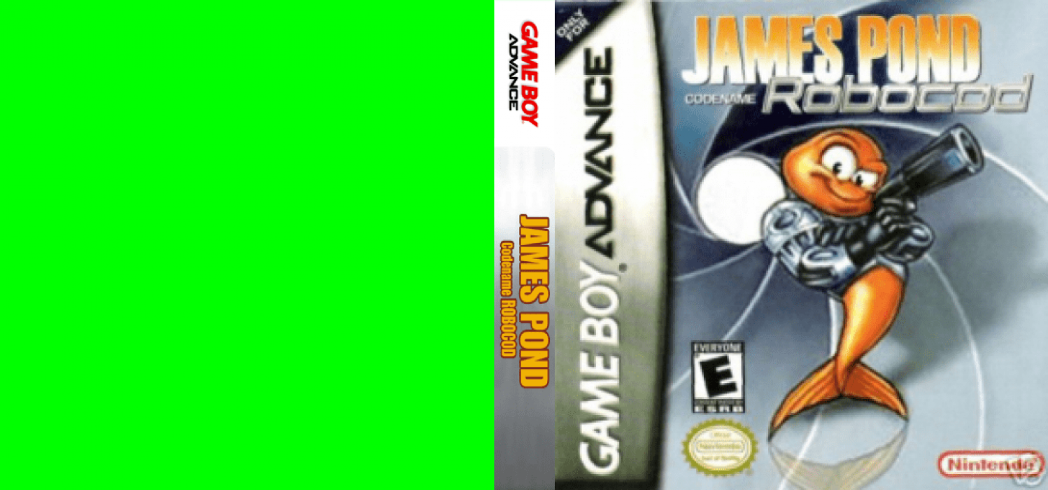 James Pond : Codename RoboCod [US] gba 2005 Box Art