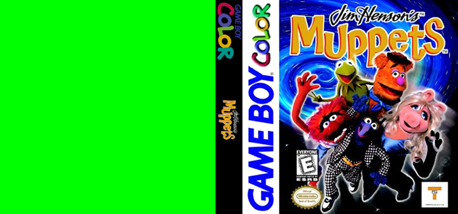 The Muppets [US] gbc 2000 Box Art