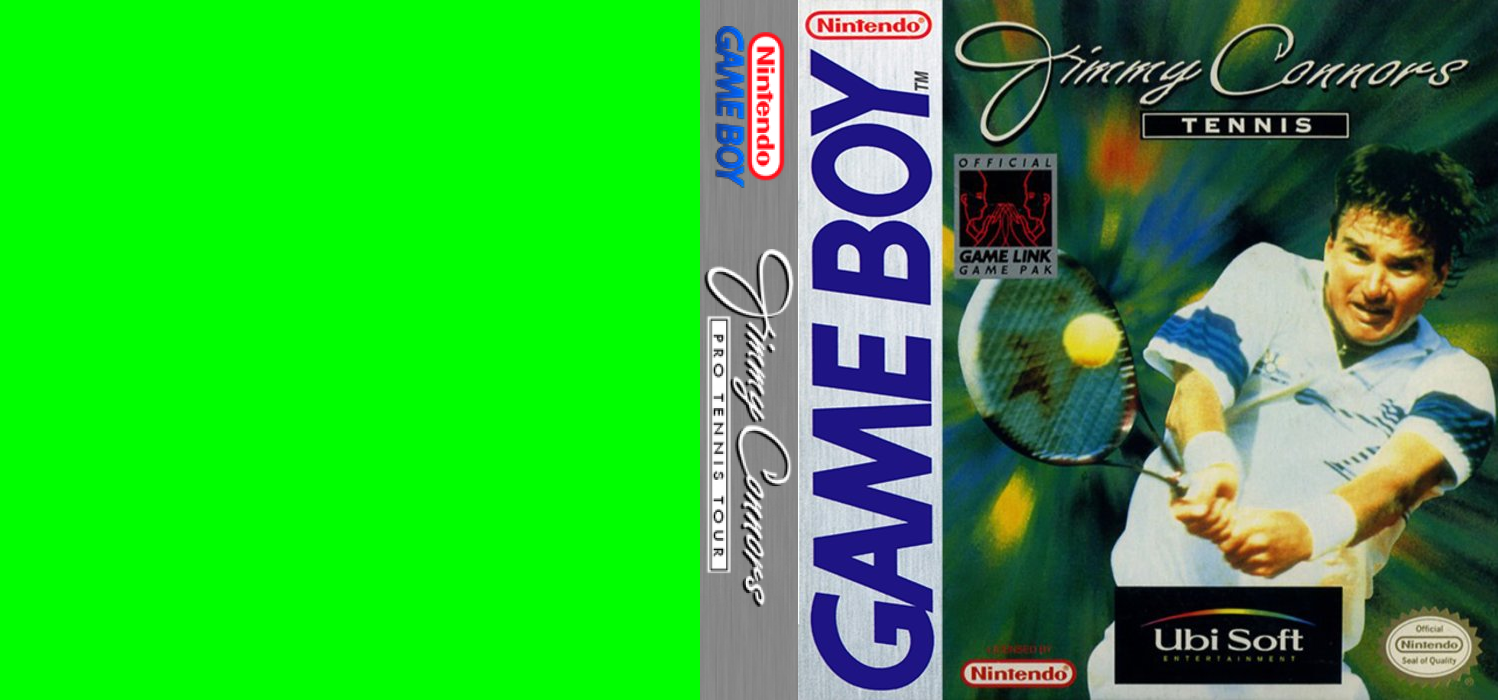 Jimmy Connors Tennis [US,EU] gb 1998 Box Art