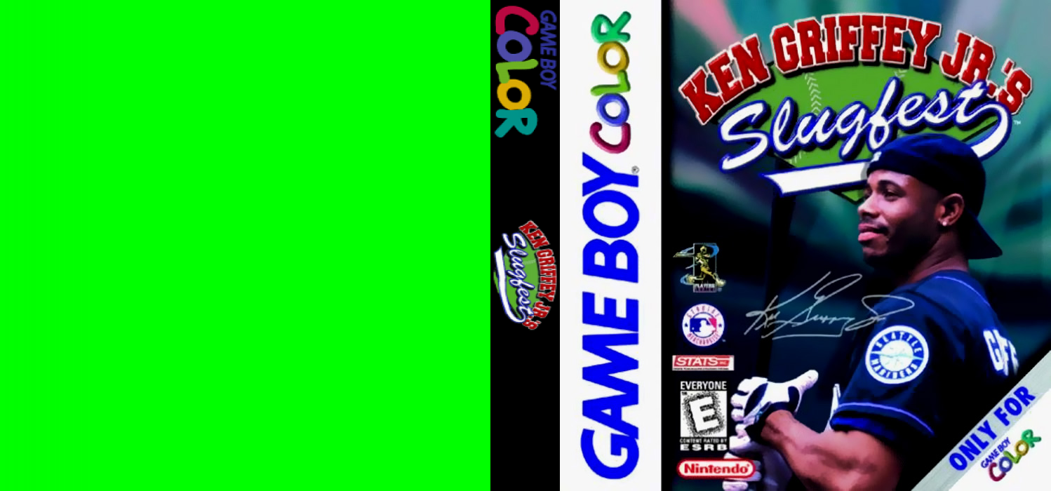 Ken Griffey Jr.’s Slugfest [US] gbc 1999 Box Art