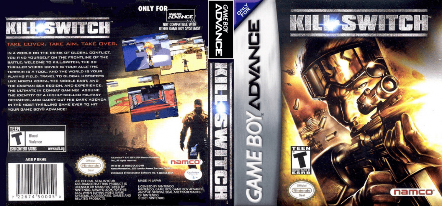 Kill.Switch [US] gba 2004 Box Art