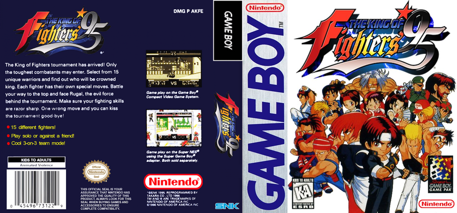 The King of Fighters ’95 [US] gb 1997 Box Art