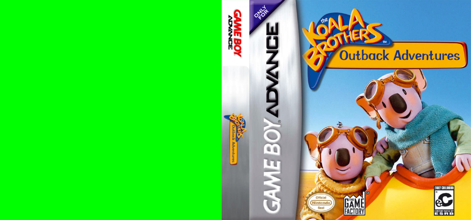 The Koala Brothers : Outback Adventures [US] gba 2006 Box Art