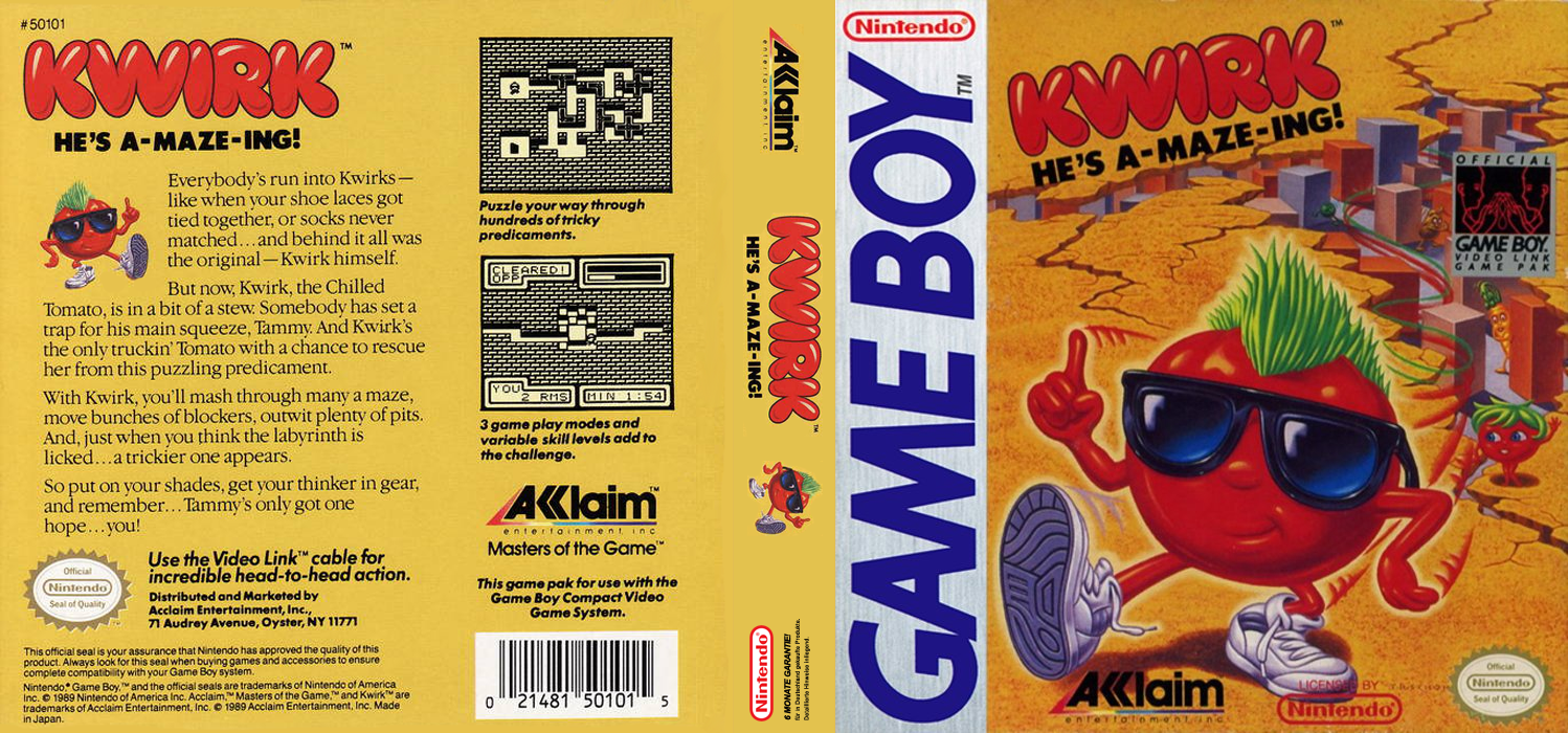 Puzzle Boy [US,EU] gb 1990 Box Art