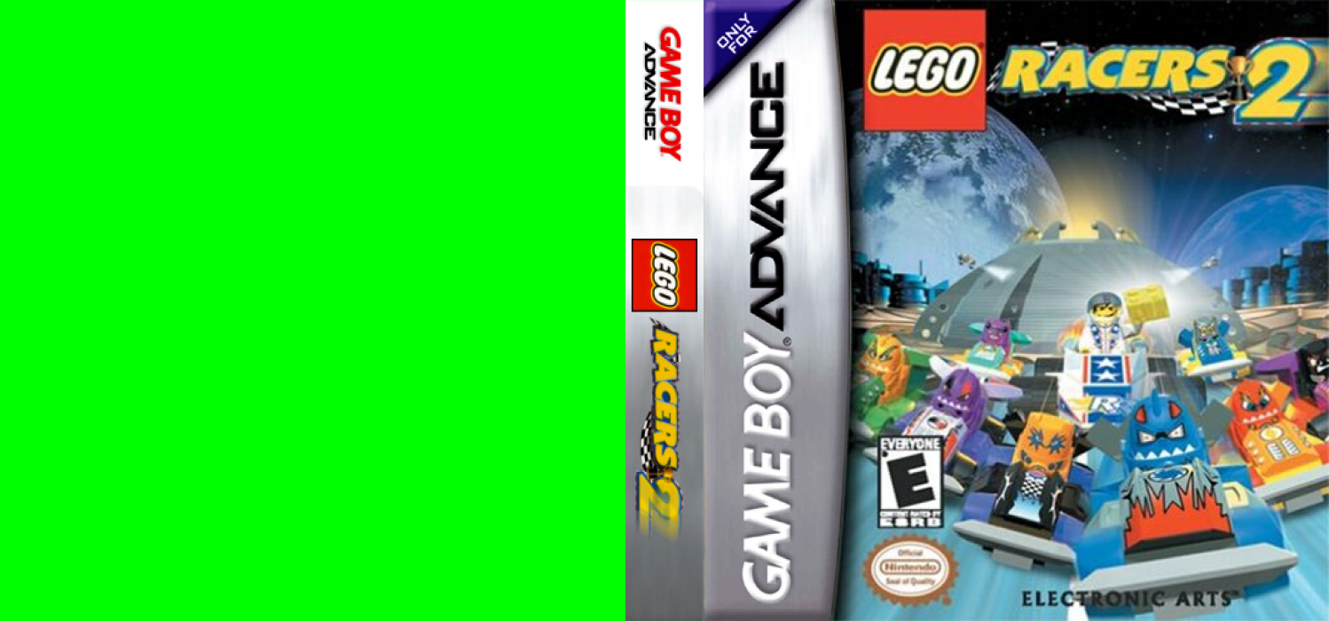 LEGO Racers 2 [US] gba 2001 Box Art