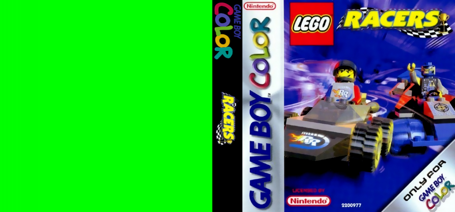 LEGO Racers [US] gbc 2000 Box Art
