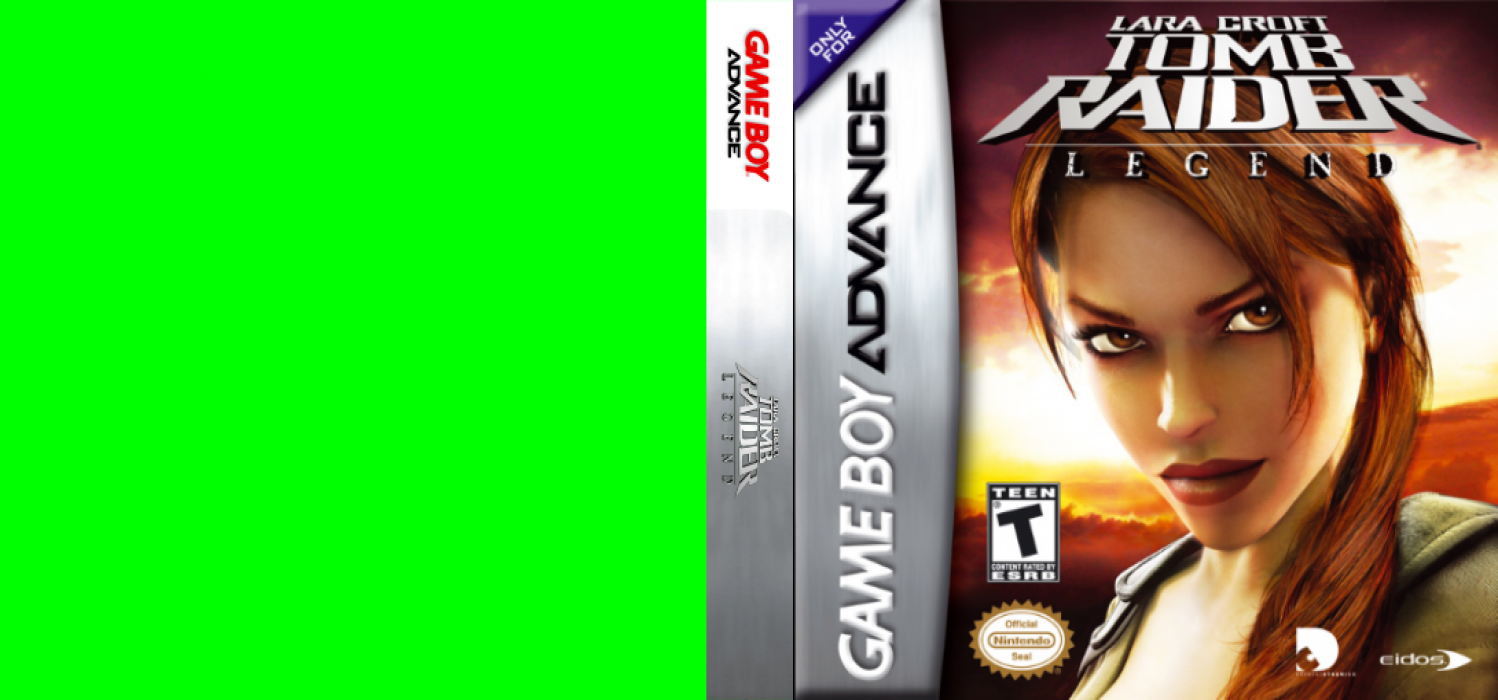 Lara Croft Tomb Raider : Legend [US] gba 2006 Box Art