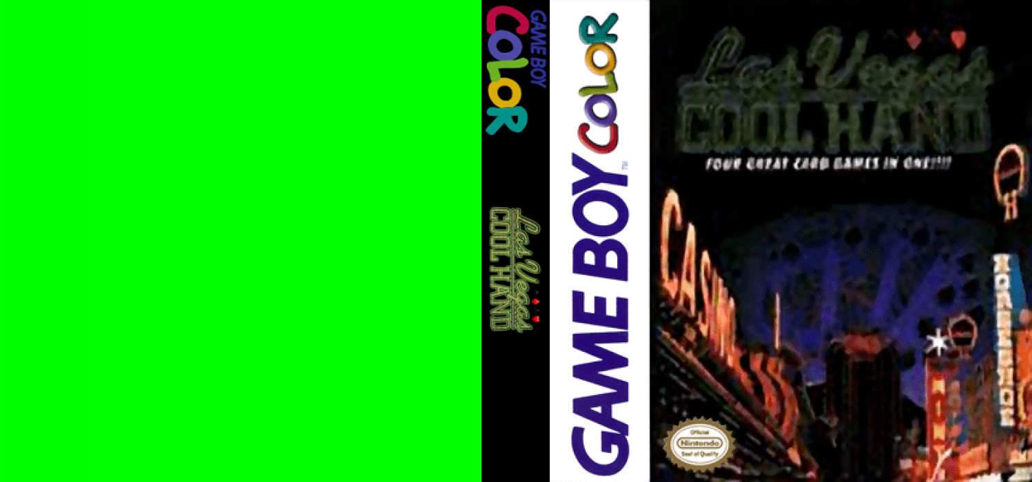 Las Vegas Cool Hand [US] gbc 1998 Box Art
