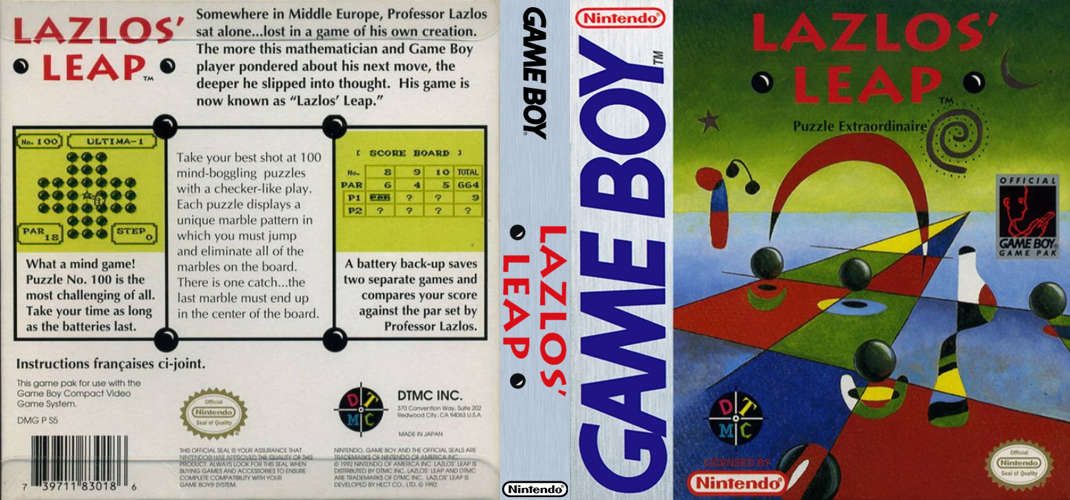 Lazlos’ Leap [US] gb 1992 Box Art