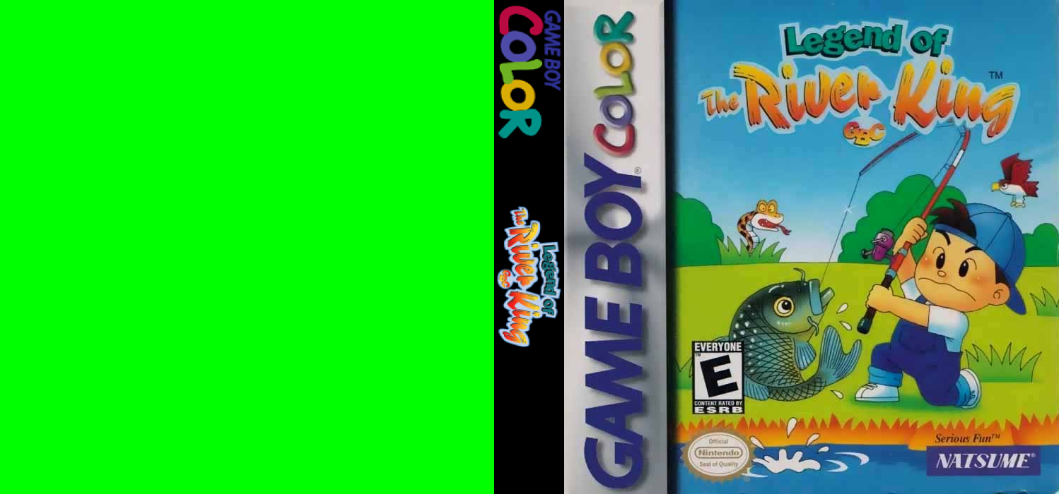 Legend of the River King GBC [US] gbc 1999 Box Art