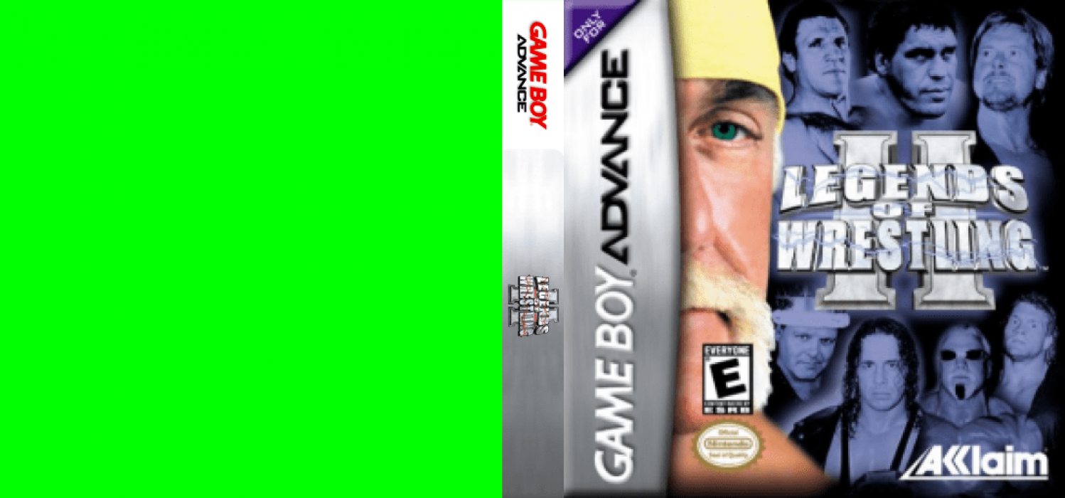 Legends of Wrestling II [US,EU] gba 2002 Box Art