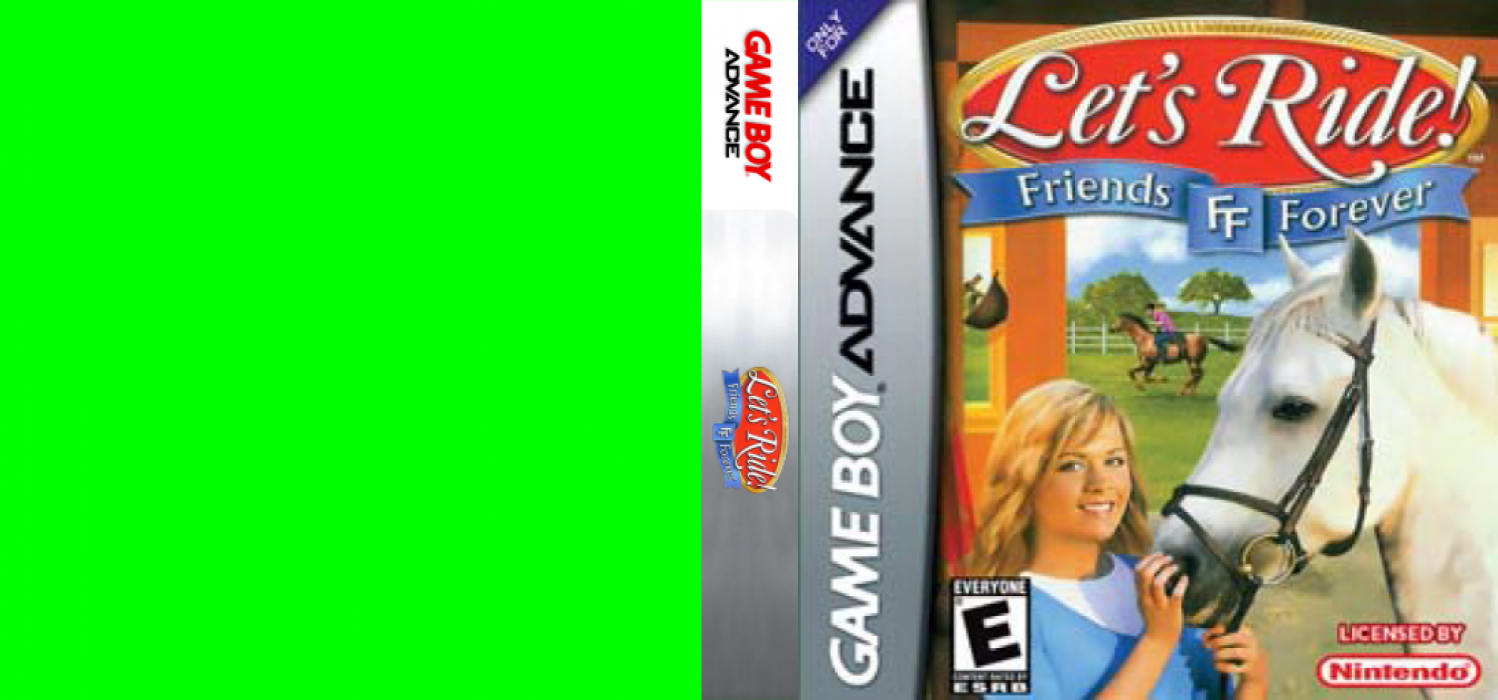 Let’s Ride! : Friends Forever [US] gba 2007 Box Art