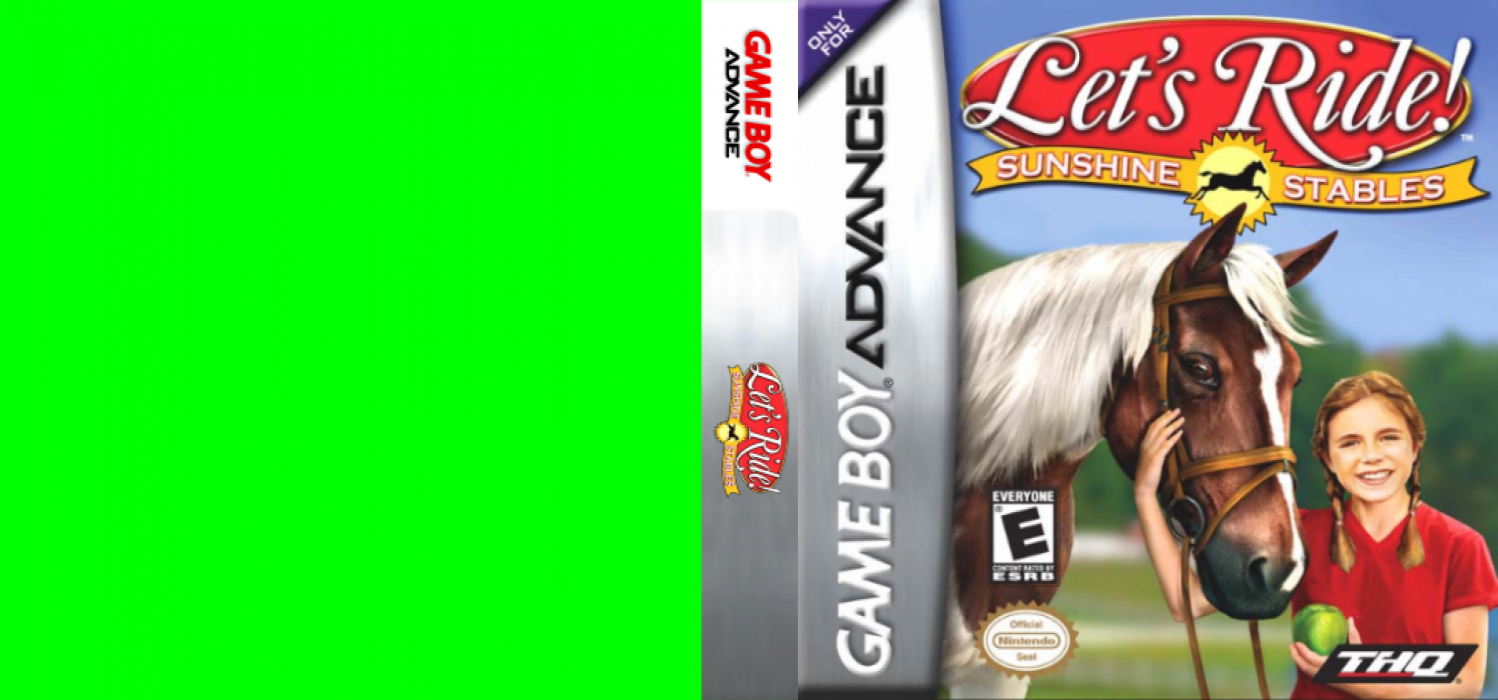 Let’s Ride! : Sunshine Stables [US] gba 2005 Box Art