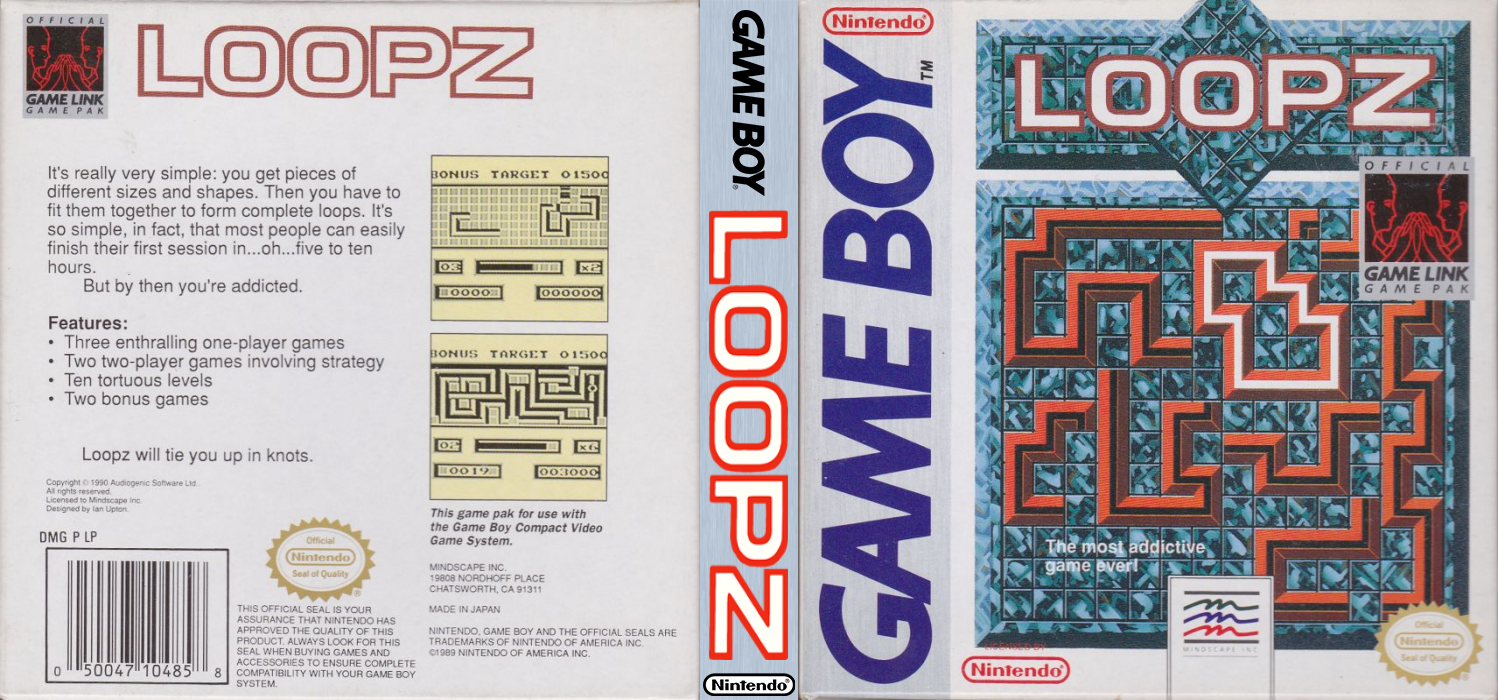 Loopz [WOR] gb 1991 Box Art
