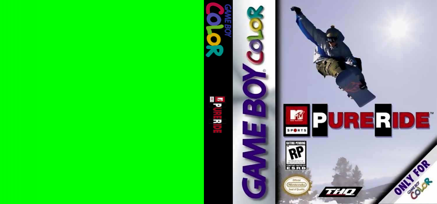 MTV Sports: Pure Ride [US,EU] gbc 2000 Box Art