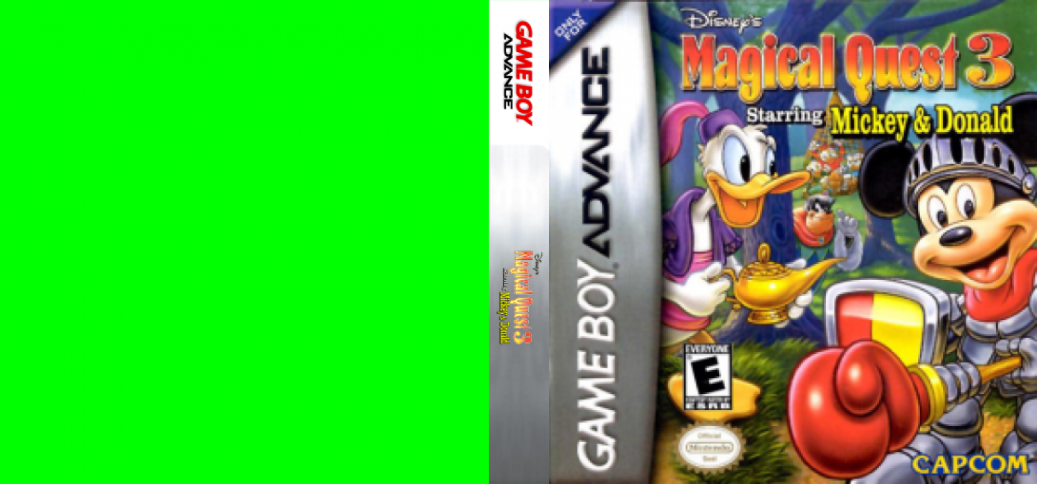 Magical Quest 3 Starring Mickey & Donald [US] gba 2005 Box Art