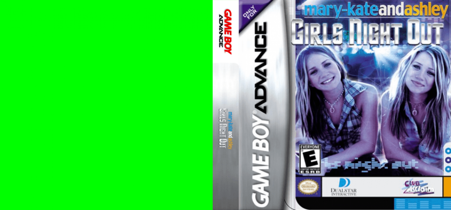 Mary-Kate and Ashley : Girls Night Out [US,EU] gba 2002 Box Art