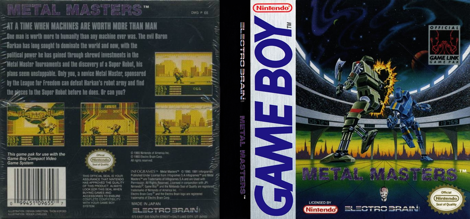 Metal Masters [US] gb 1993 Box Art