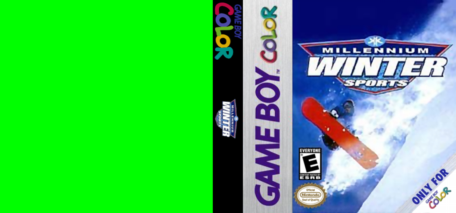 Millennium Winter Sports [US] gbc 2000 Box Art