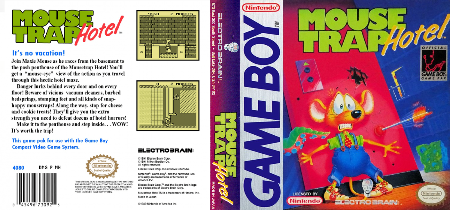 Mouse Trap Hotel [US] gb 1992 Box Art