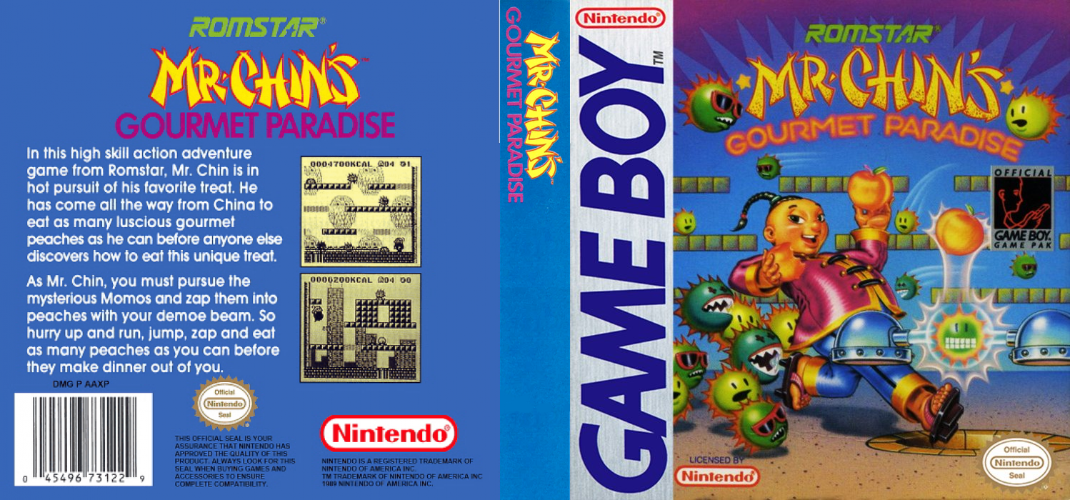 Mr. Chin’s Gourmet Paradise [US] gb 1990 Box Art