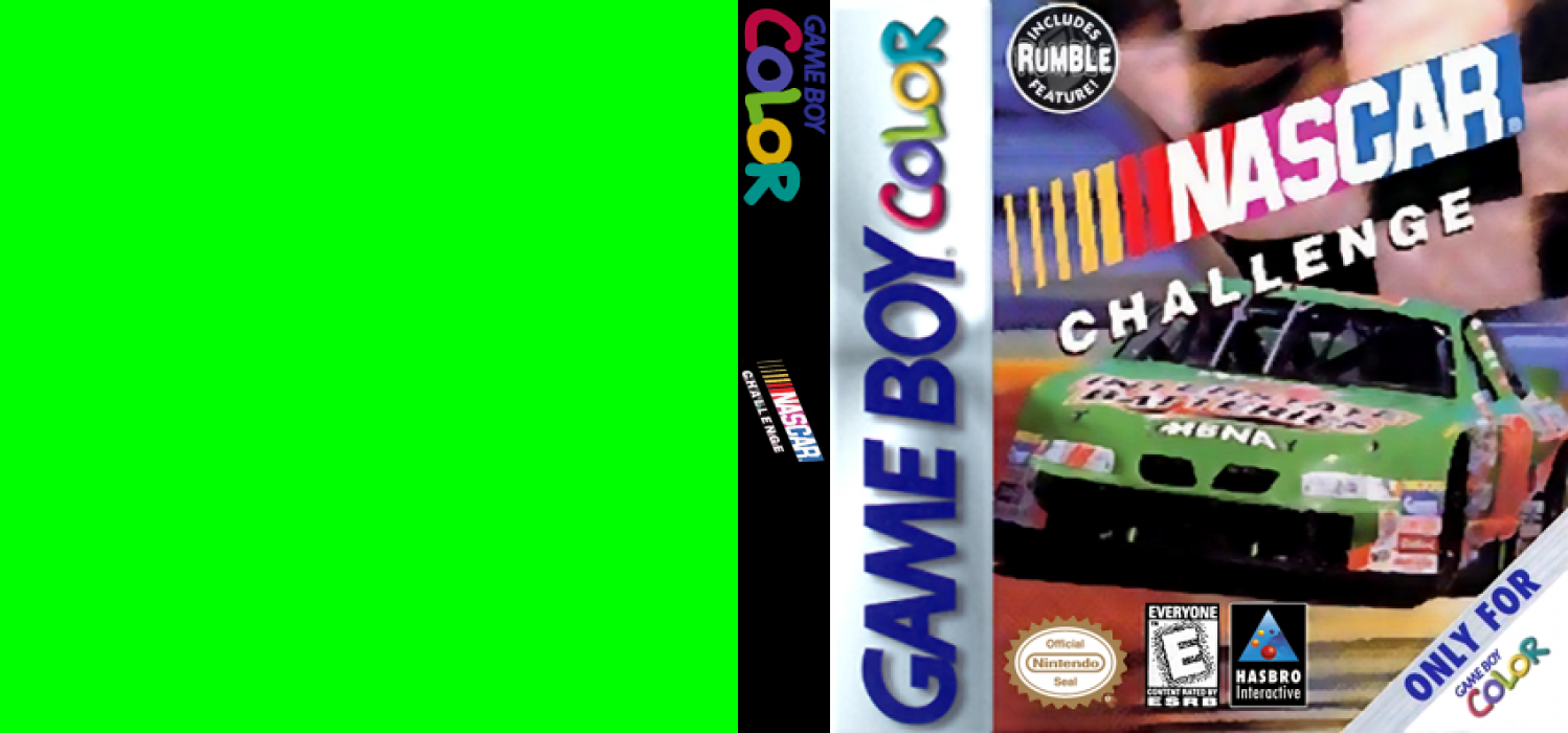 NASCAR Challenge [US] gbc 1999 Box Art