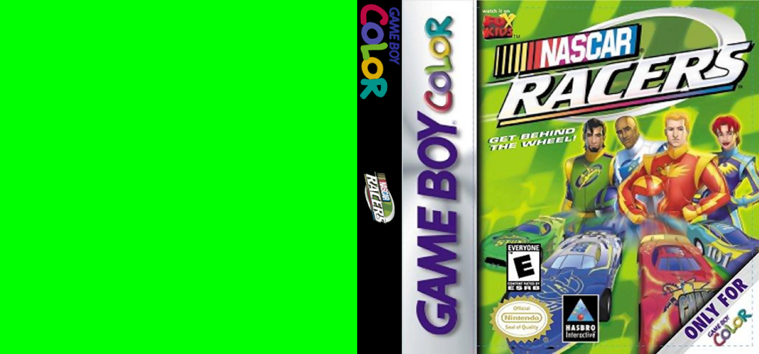 NASCAR Racers [US] gbc 2000 Box Art