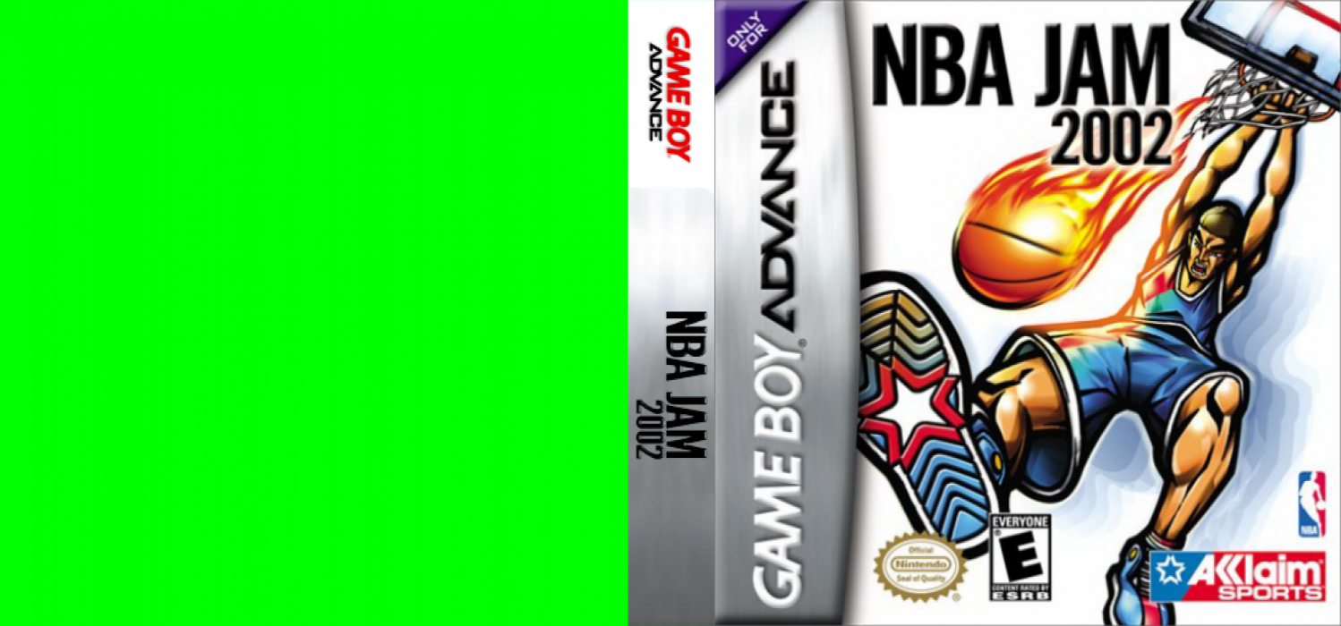 NBA Jam 2002 [US,EU] gba 2002 Box Art