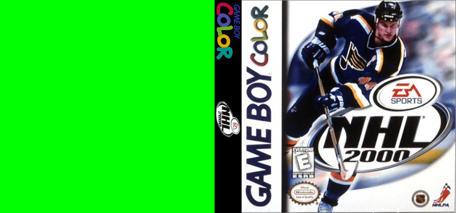 NHL 2000 [US,EU] gbc 2000 Box Art