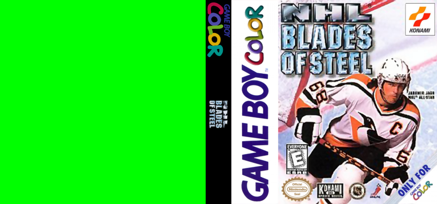 NHL Blades of Steel [US] gbc 1999 Box Art