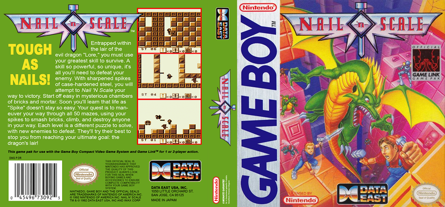 Dragon Tail [US,EU] gb 1990 Box Art