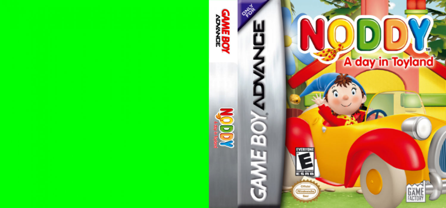 Noddy : A Day in Toyland [US] gba 2006 Box Art
