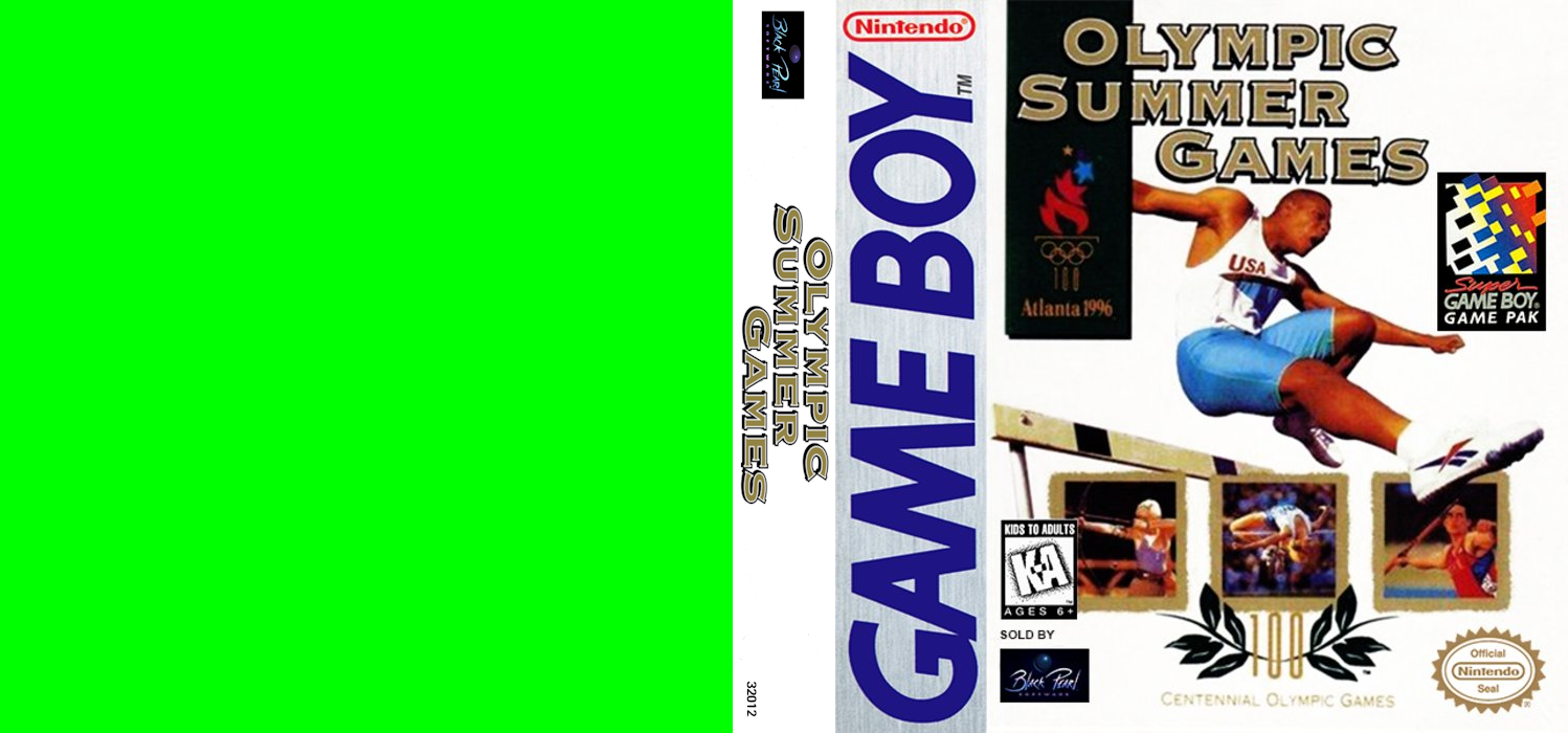 Olympic Summer Games [US,EU] gb 1996 Box Art