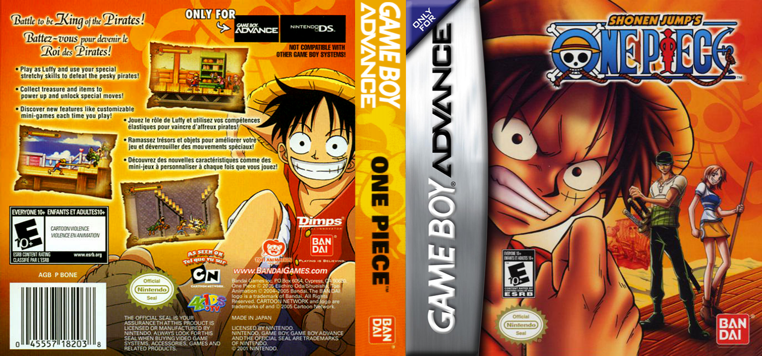 Shonen Jump’s One Piece [US] gba 2005 Box Art
