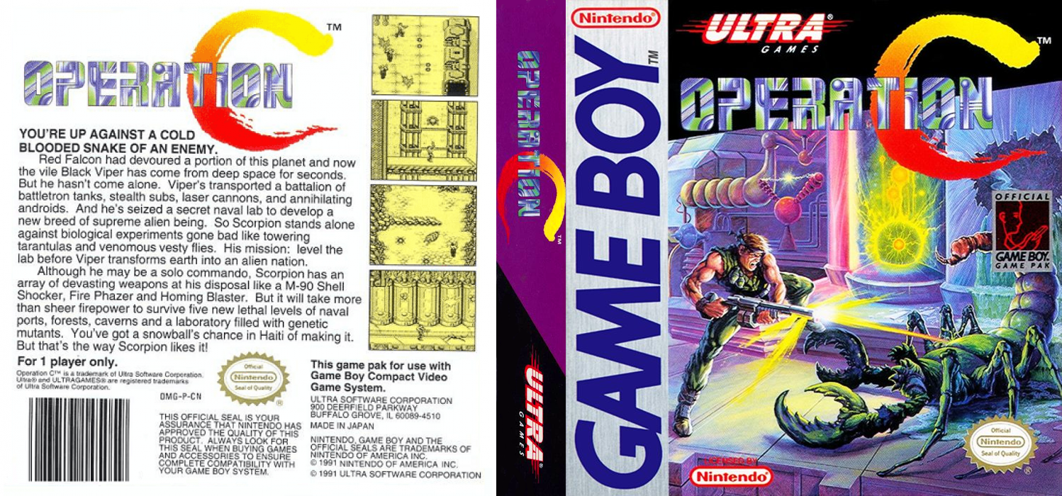 Operation C [US] gb 1991 Box Art