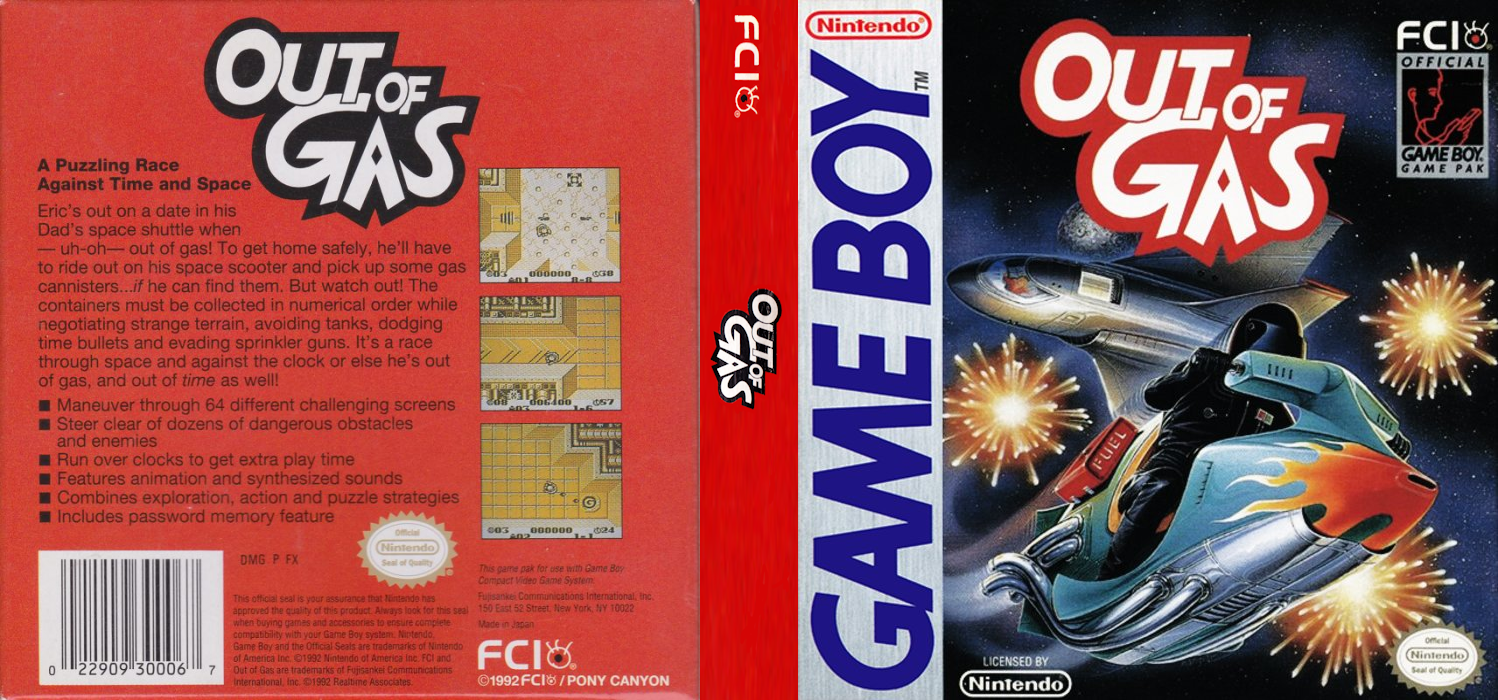 Out of Gas [US] gb 1992 Box Art