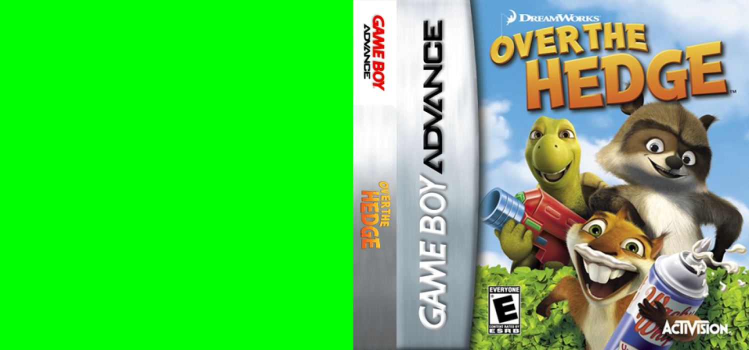 Over the Hedge [US] gba 2006 Box Art