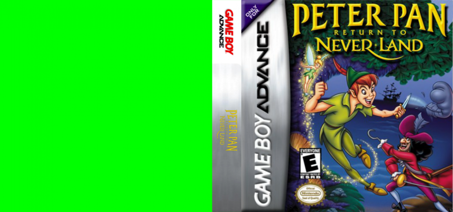 Peter Pan : Return to Neverland [US] gba 2002 Box Art