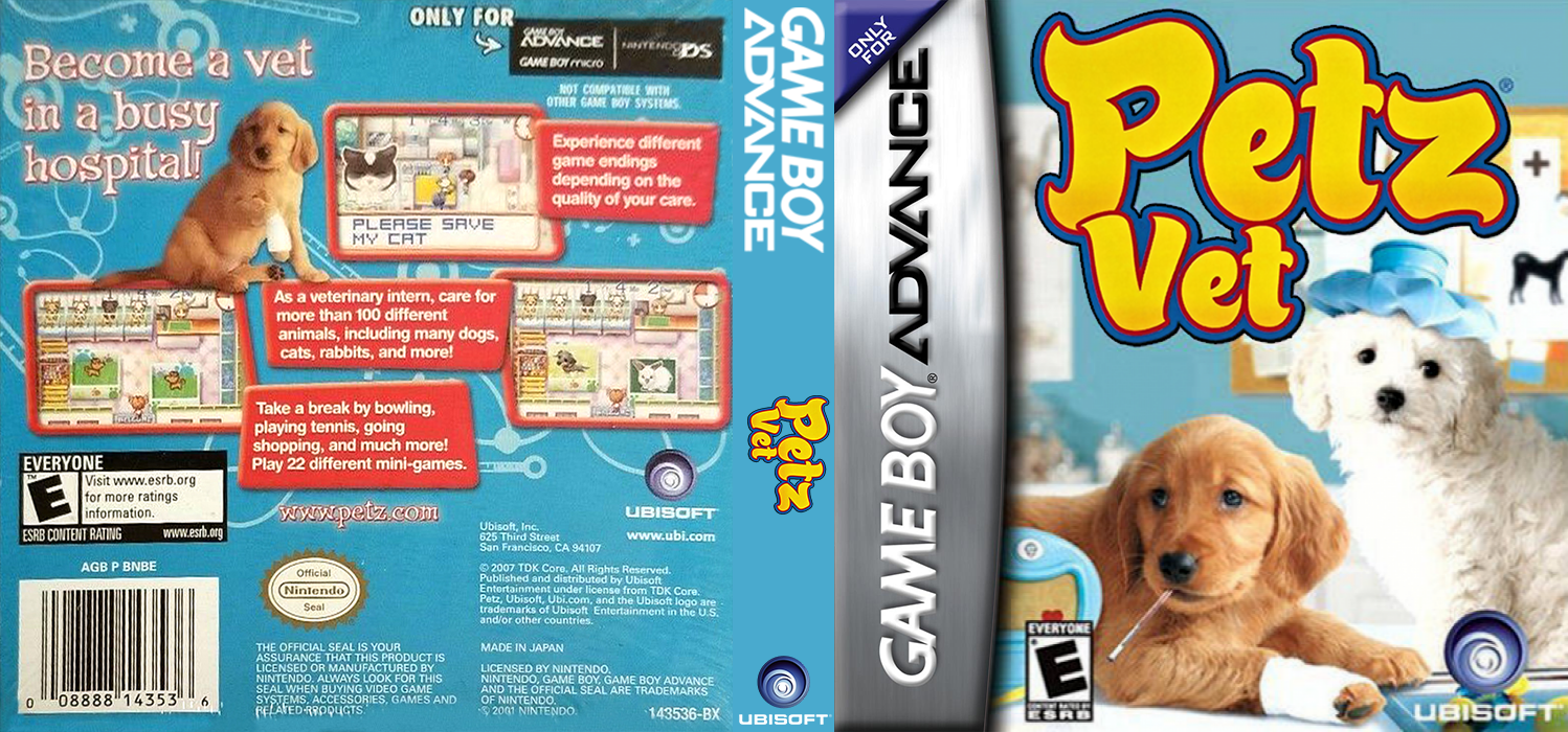 Petz Vet [US] gba 2007 Box Art