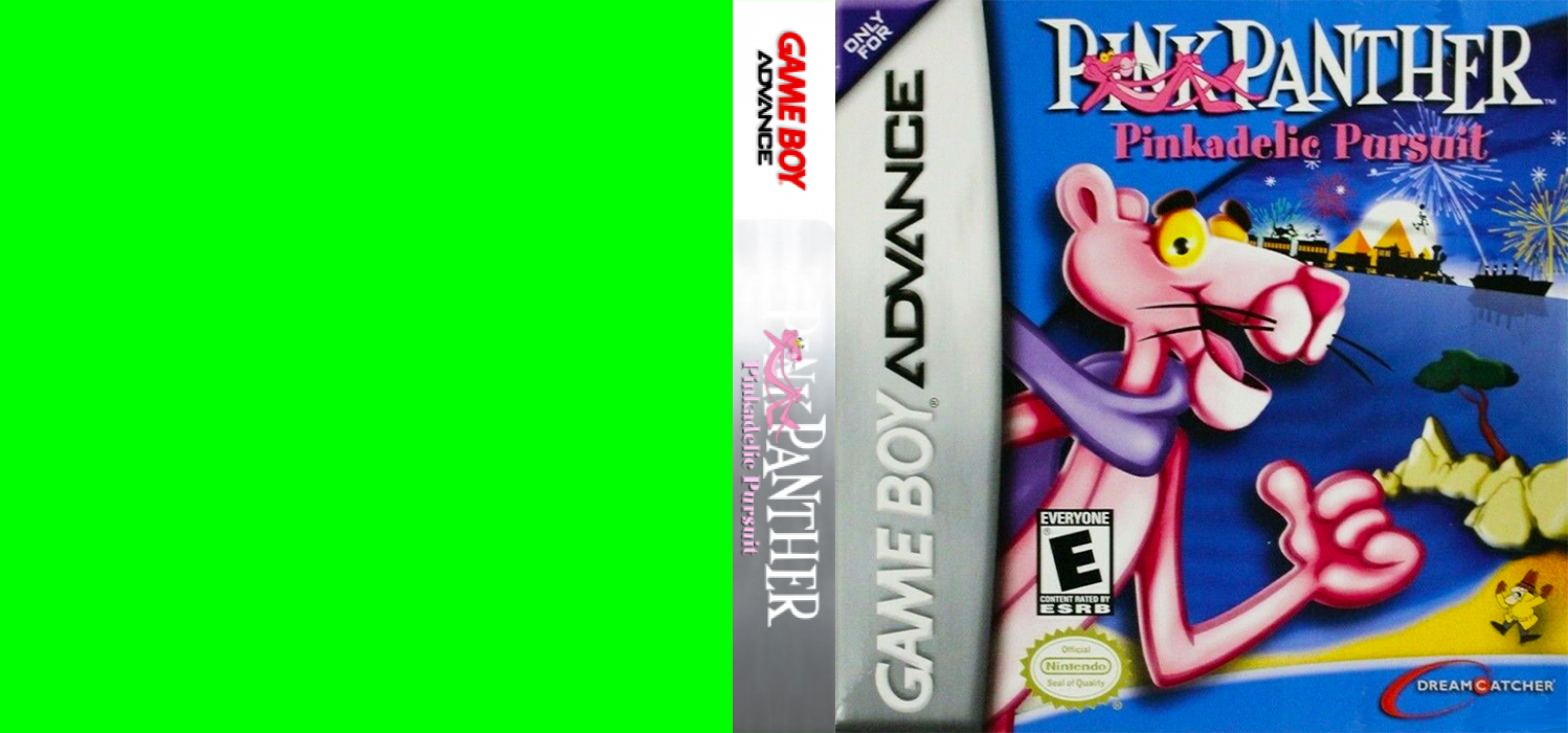 Pink Panther : Pinkadelic Pursuit [US] gba 2002 Box Art