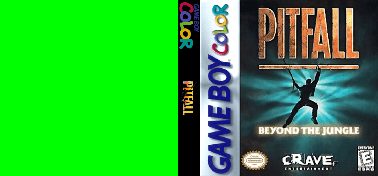 Pitfall – Beyond the Jungle [US,EU] gbc 1999 Box Art