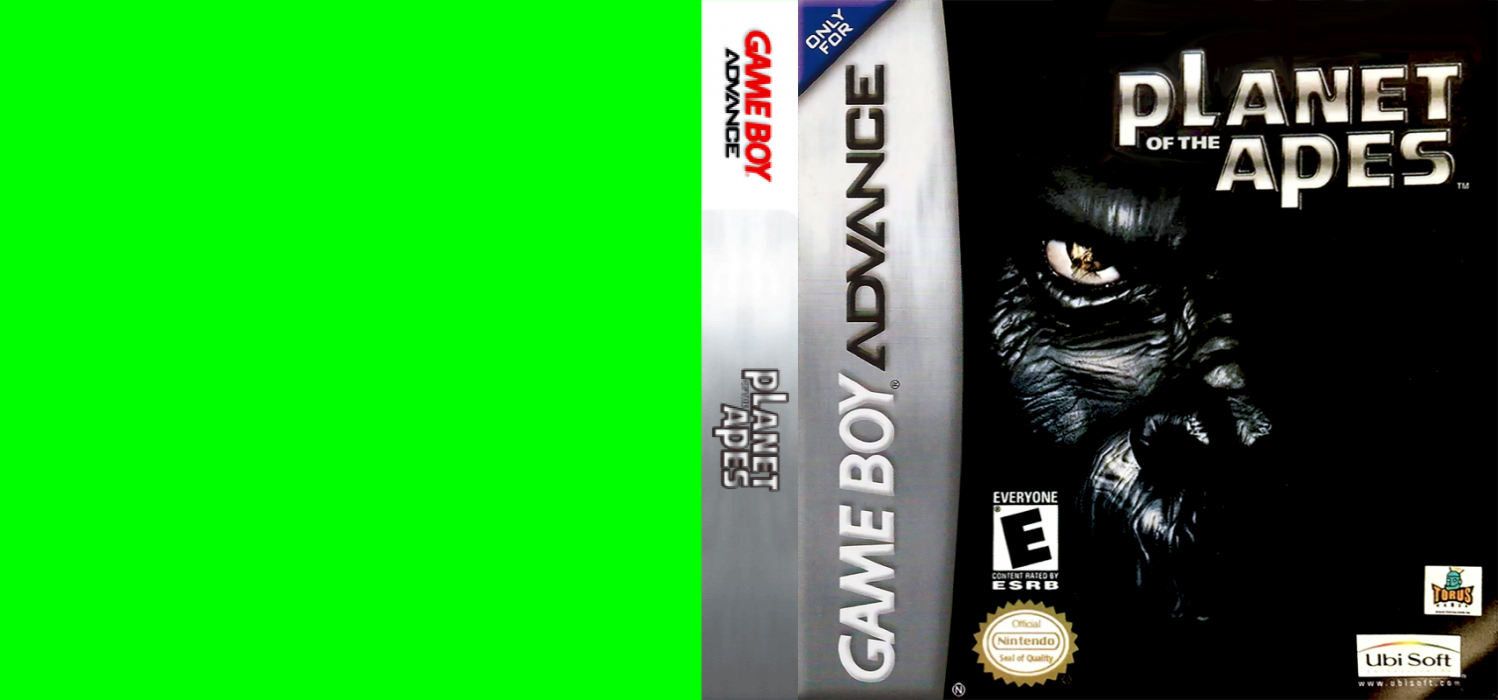 Planet of the Apes [US] gba 2001 Box Art