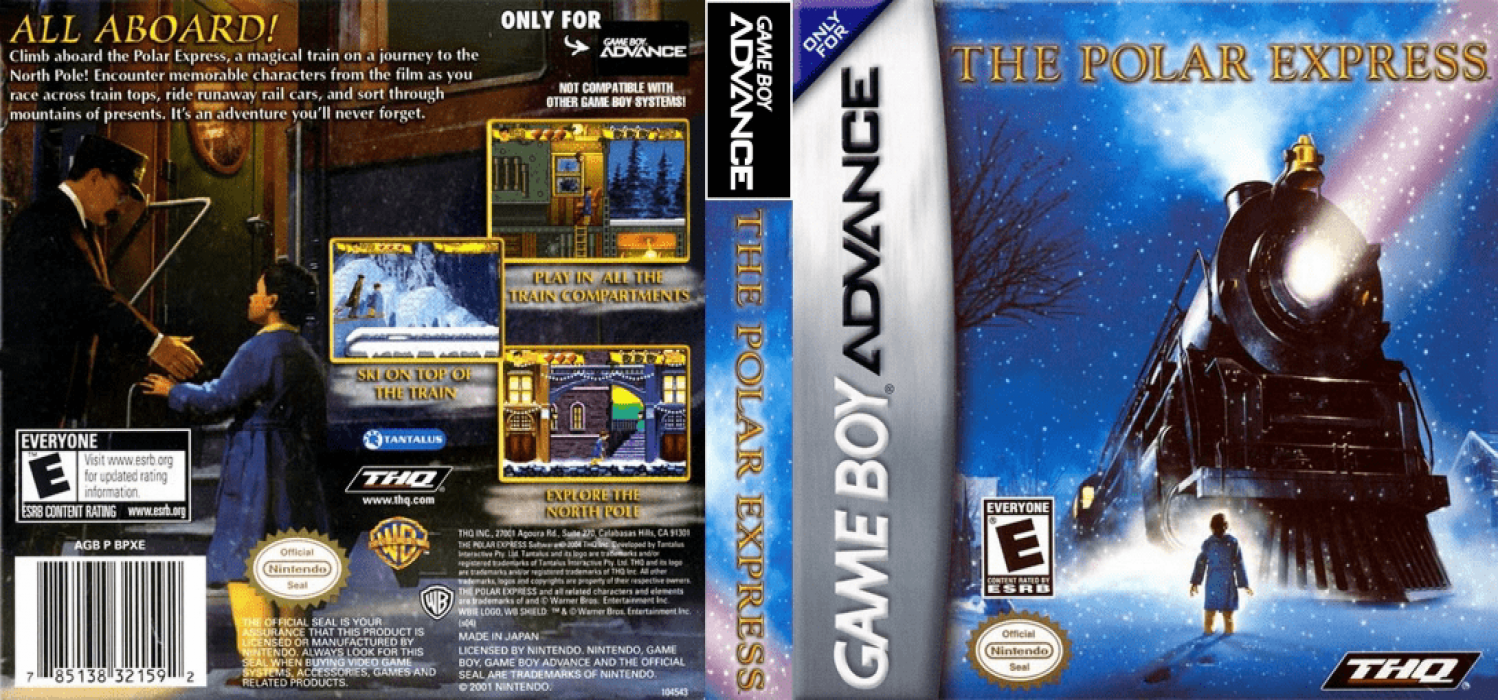 The Polar Express [US,EU] gba 2004 Box Art