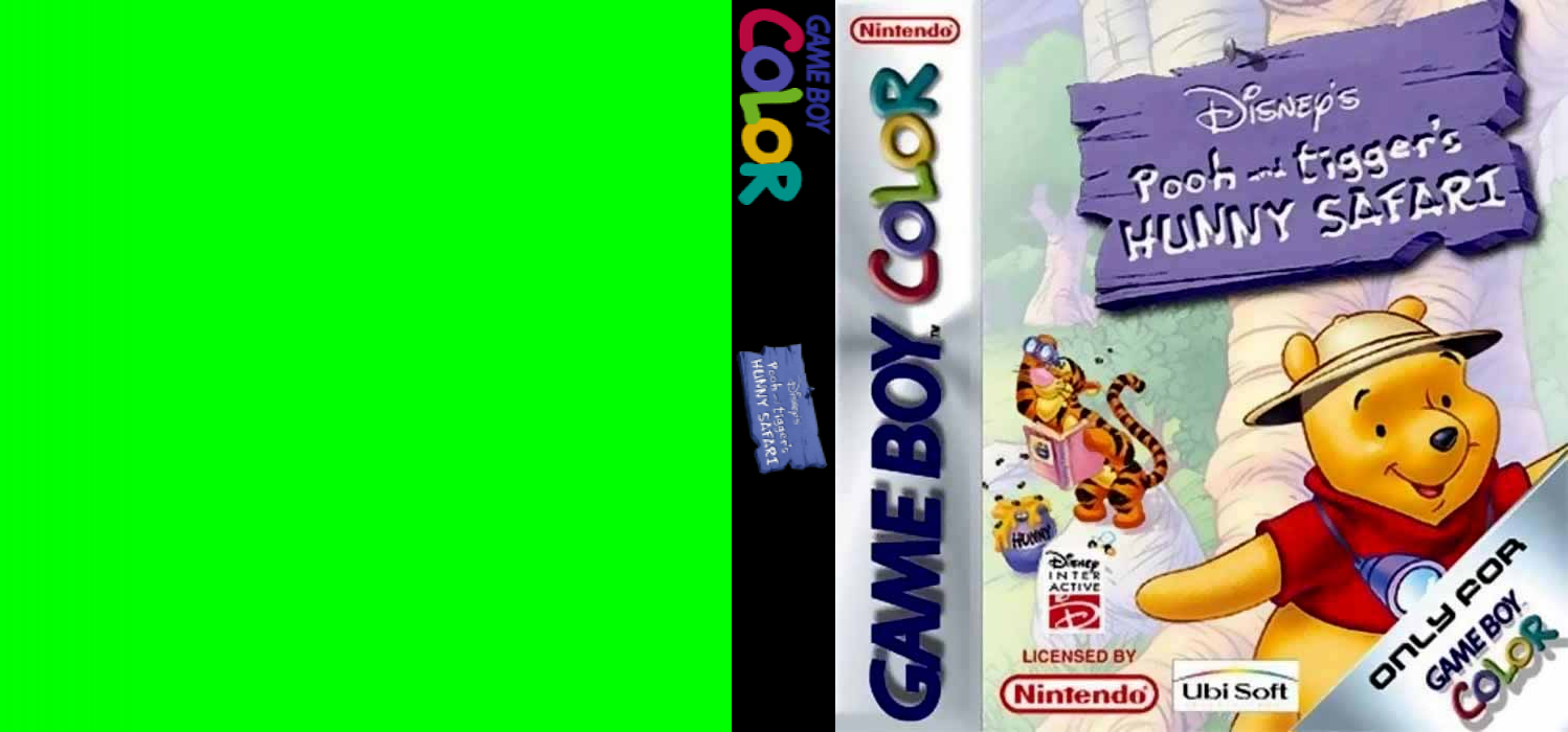 Pooh and Tigger’s Hunny Safari [US] gbc 2001 Box Art